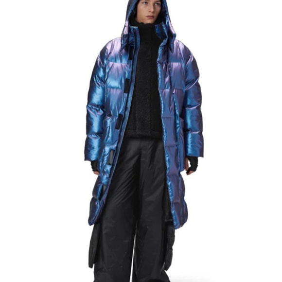 XL Rains Puffer Jacket (Laser) - Picture 4 of 4